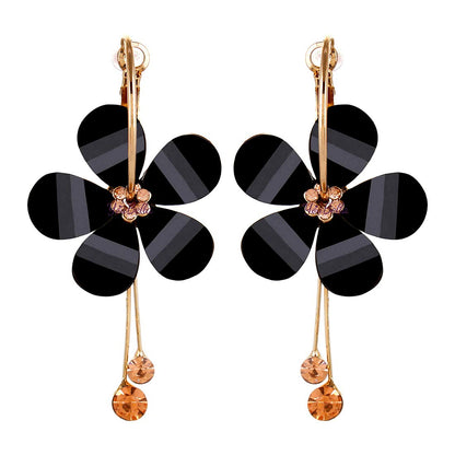 YouBella Jewellery Earings Gold Plated Floral Earrings for Girls and Women