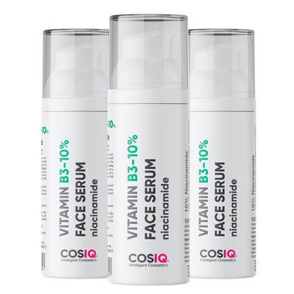 Cos-IQ 5% Niacinamide Face Serum for Clear Glowing Skin, Reduces Dullness, Hydrates & Repairs Skin with Vit B3 & Hyaluronic Acid, Day & Night Serum | For Women & Men | 30ml