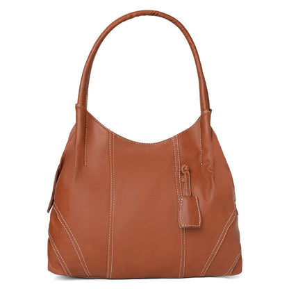 Fostelo Women's Vegan Leather Style Diva Handbag Shoulder Hobo Bag Ladies Purse (Large)