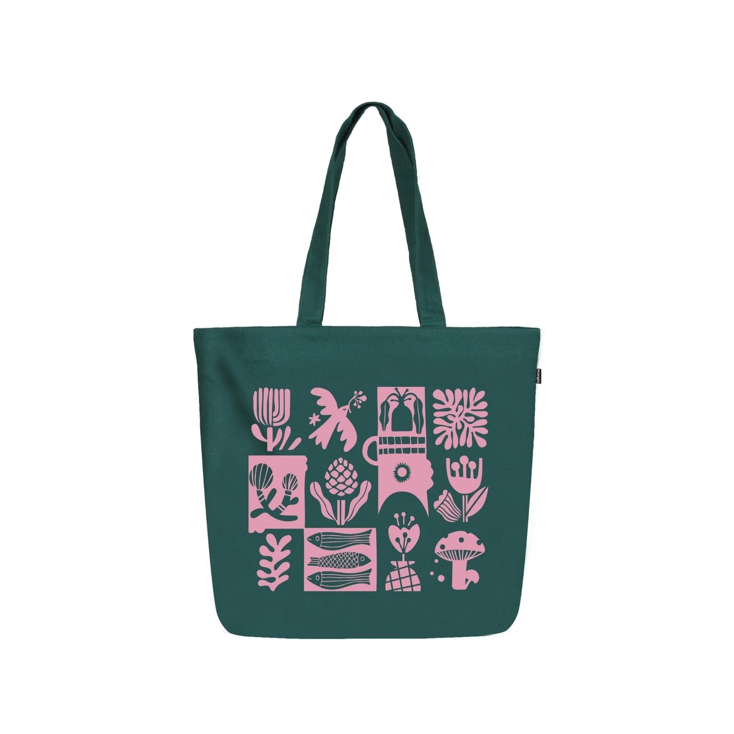Ecoright Large Canvas Tote Bag for Women, Zipper Handbags for Women Inner Pocket for Shopping, Office & Daily Use