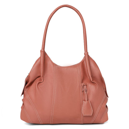 Fostelo Women's Vegan Leather Style Diva Handbag Shoulder Hobo Bag Ladies Purse (Large)