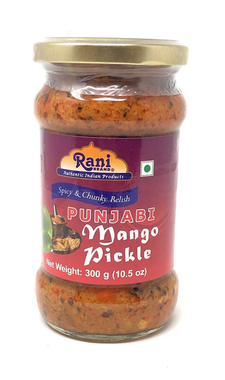 Rani Lime Pickle Hot (Achar, Spicy Indian Relish) 10.5oz (300g) Glass Jar ~ Vegan | Gluten Free | NON-GMO | No Colors | Popular Indian Condiment, Indian Origin