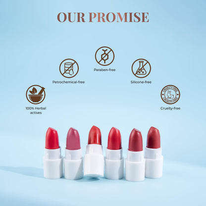 Herb Enriched Ayurvedic Lipstick Shade Sampler Kit