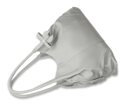 Fostelo Women's Vegan Leather Style Diva Handbag Shoulder Hobo Bag Ladies Purse (Large)