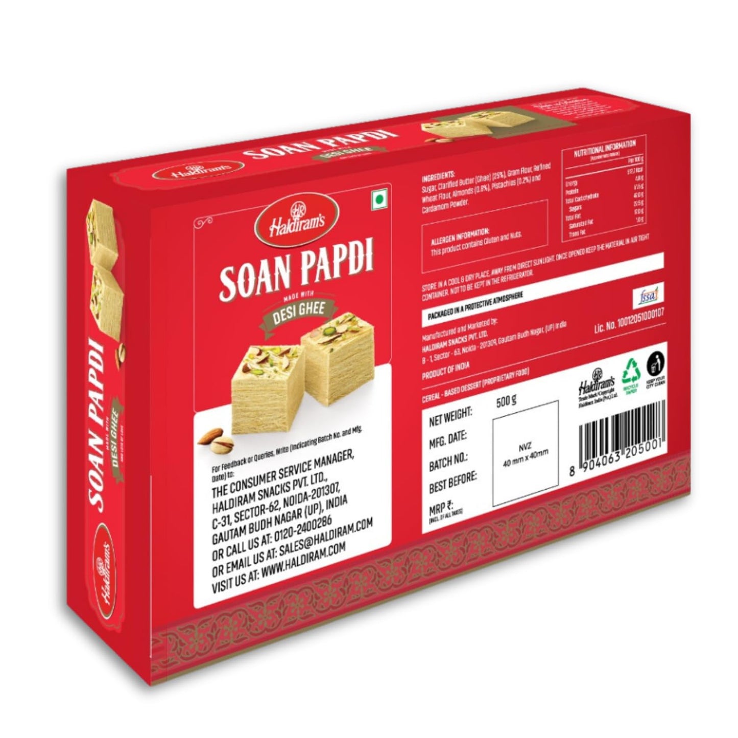 Haldirams Haldiram's Soan Papdi 500G
