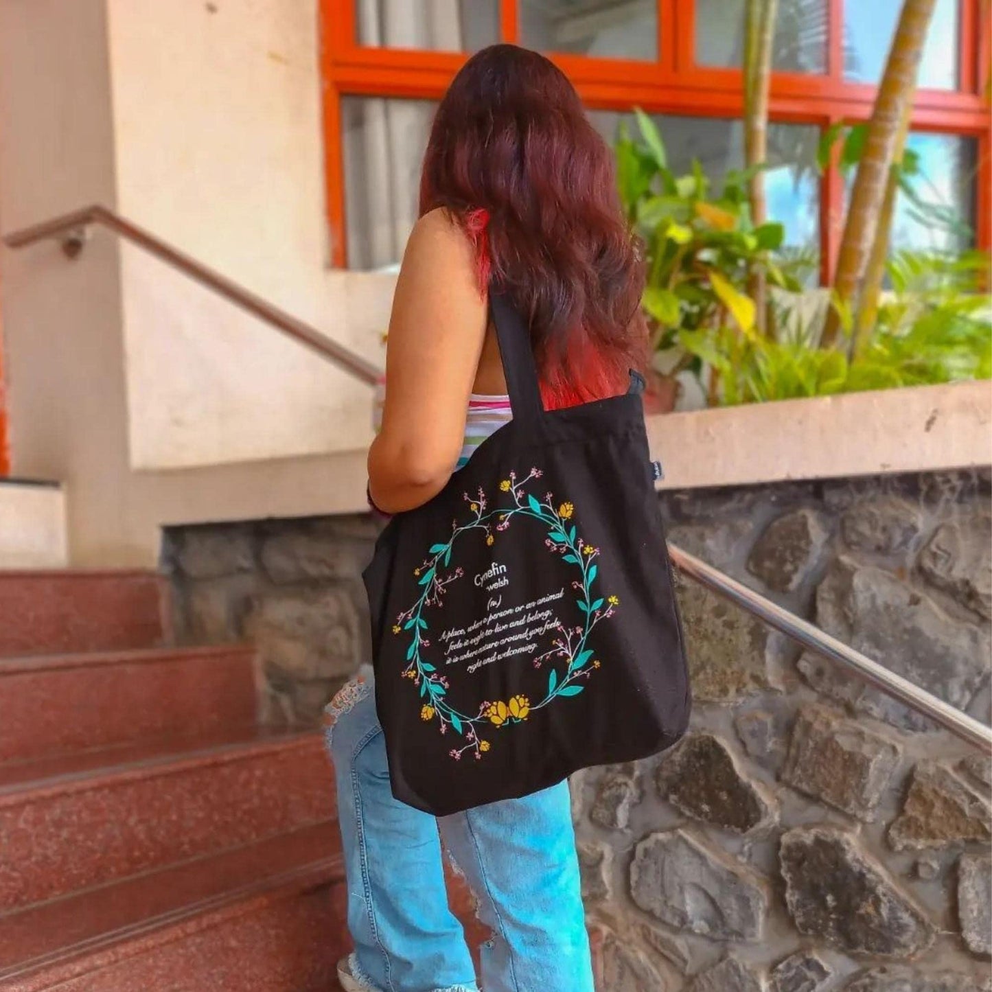 Ecoright Large Canvas Tote Bag for Women, Zipper Handbags for Women Inner Pocket for Shopping, Office & Daily Use