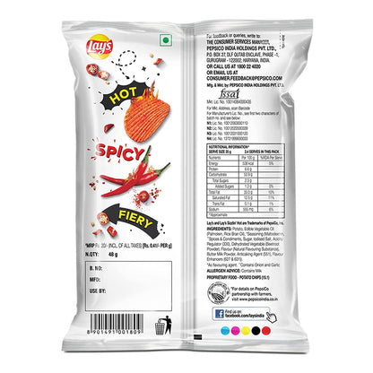 Lay's Potato Chips, India's Magic Masala Flavour, Crunchy Chips & Snacks 3 PACK