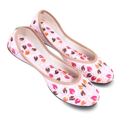DFR Woman Embroidered Punjabi Mojari Jutti Juti for Women Shoe