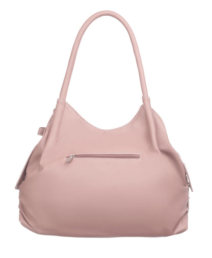 Fostelo Women's Vegan Leather Style Diva Handbag Shoulder Hobo Bag Ladies Purse (Large)