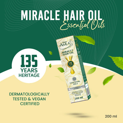 Dabur Amla Hair Oil - Nourishing Indian Oil for Men & Women, for Healthy, Moisturized Hair and Scalp (300ml)