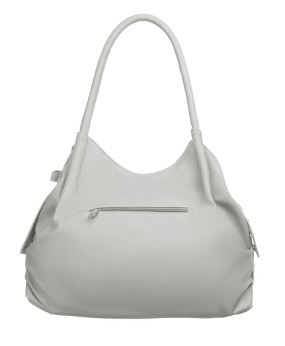 Fostelo Women's Vegan Leather Style Diva Handbag Shoulder Hobo Bag Ladies Purse (Large)