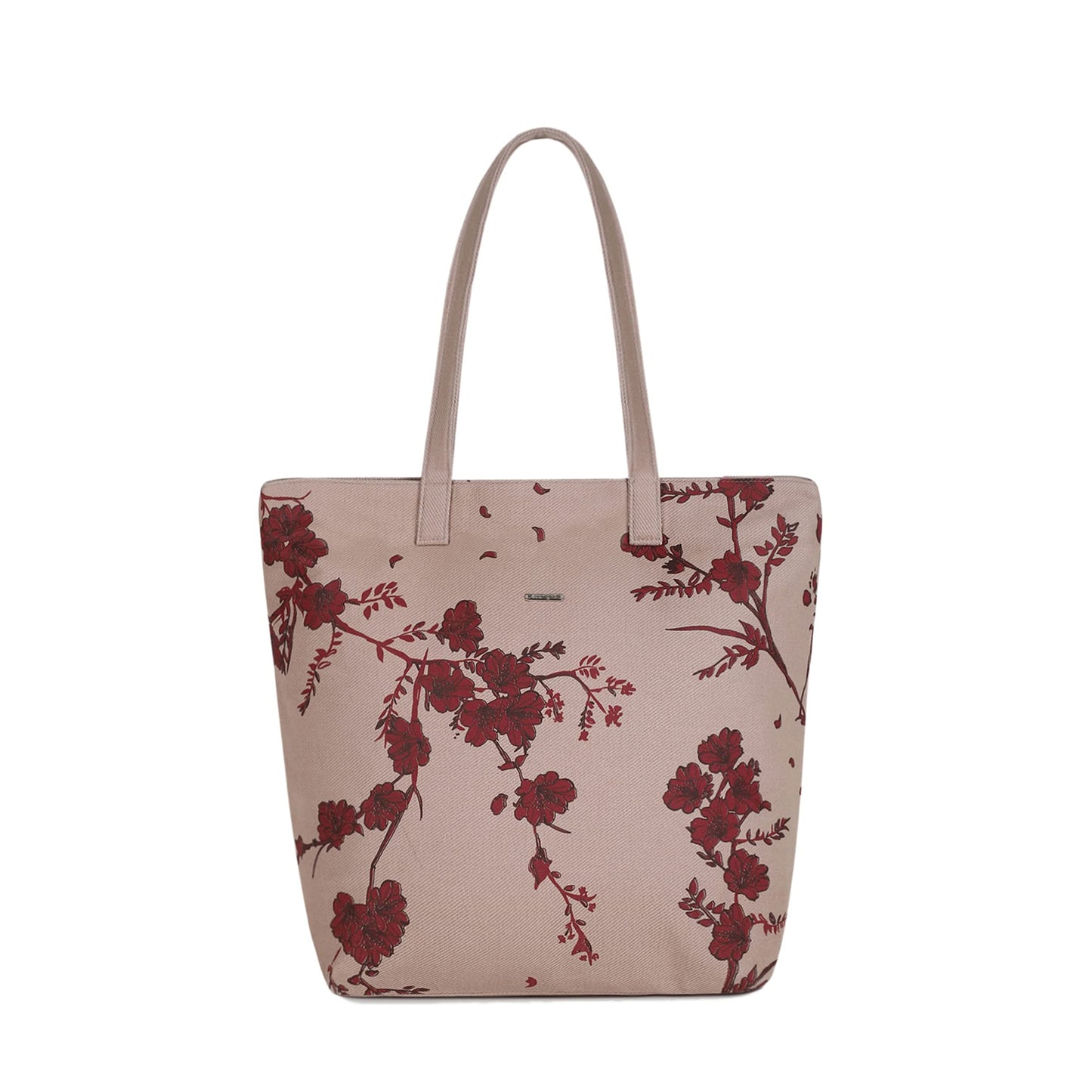 Ecoright Large Canvas Tote Bag for Women, Zipper Handbags for Women Inner Pocket for Shopping, Office & Daily Use