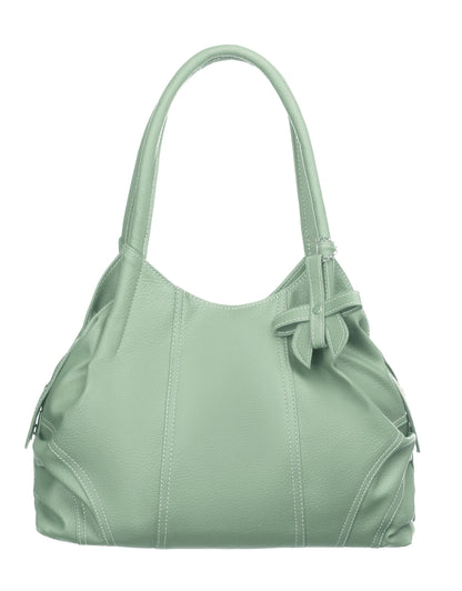 Fostelo Women's Vegan Leather Style Diva Handbag Shoulder Hobo Bag Ladies Purse (Large)