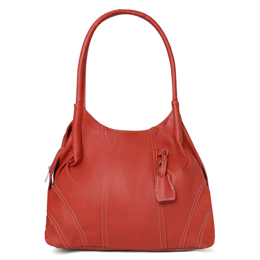 Fostelo Women's Vegan Leather Style Diva Handbag Shoulder Hobo Bag Ladies Purse (Large)