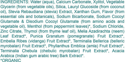Himalaya Botanique Complete Care Toothpaste, Herbal, Mint Flavor, Fights Plaque, Freshens Breath, Fluoride Free, No Artificial Flavors, SLS Free, Cruelty Free, Foaming, 5.29 Oz, 4 Pack