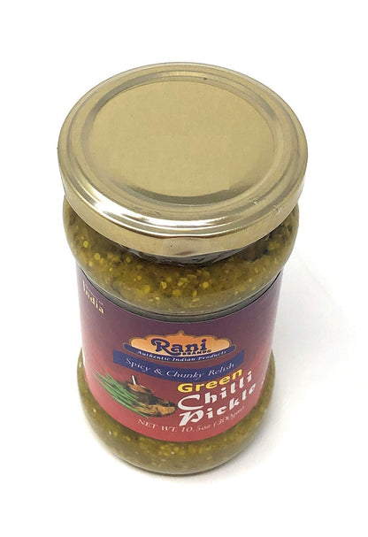 Rani Lime Pickle Hot (Achar, Spicy Indian Relish) 10.5oz (300g) Glass Jar ~ Vegan | Gluten Free | NON-GMO | No Colors | Popular Indian Condiment, Indian Origin
