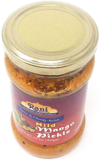 Rani Lime Pickle Hot (Achar, Spicy Indian Relish) 10.5oz (300g) Glass Jar ~ Vegan | Gluten Free | NON-GMO | No Colors | Popular Indian Condiment, Indian Origin