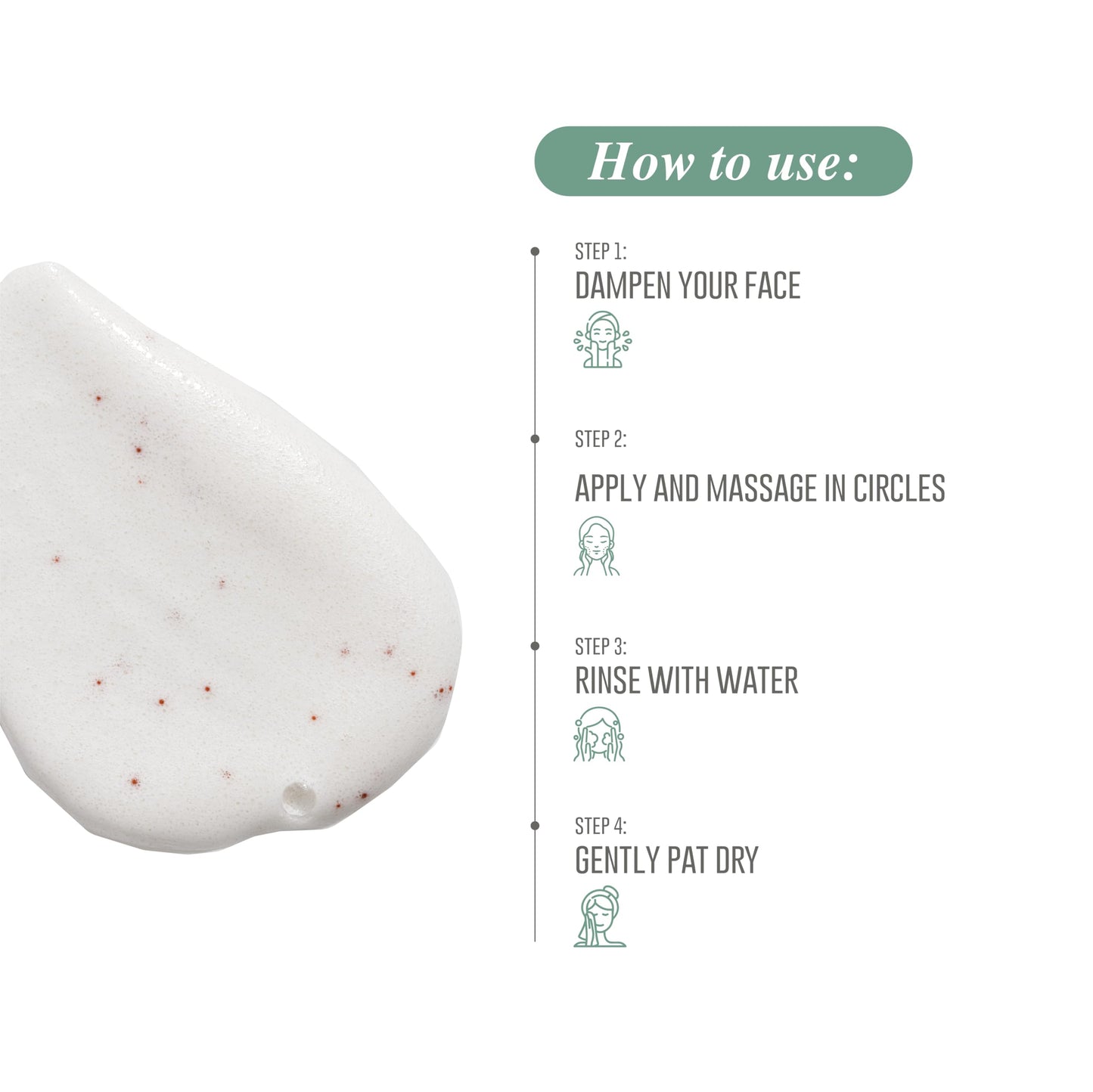 Nature4Nature Quick Enhance Face Cleanser | With Lotus & Vetiver | For Fresh & Glowing Skin, Deep Cleanses | Dirt Removal | For Normal, Dry & Oil Skin | Paraben Free | 75 g