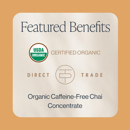 Rishi Tea Masala Chai Latte - Organic Black Tea Concentrate, Easy-to-Serve Hot or Iced Chai Mix - 32 fl oz Carton, 8 Servings (Pack of 12)
