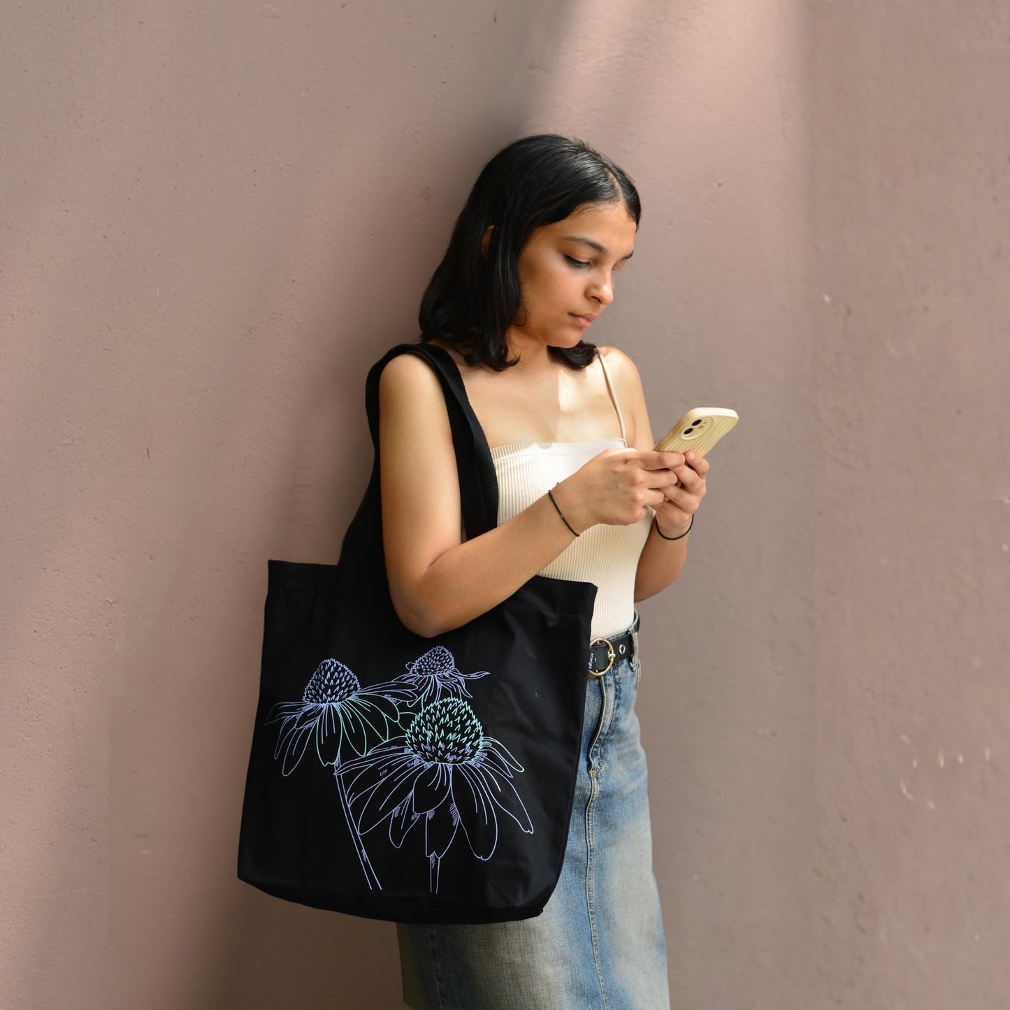 Ecoright Large Canvas Tote Bag for Women, Zipper Handbags for Women Inner Pocket for Shopping, Office & Daily Use