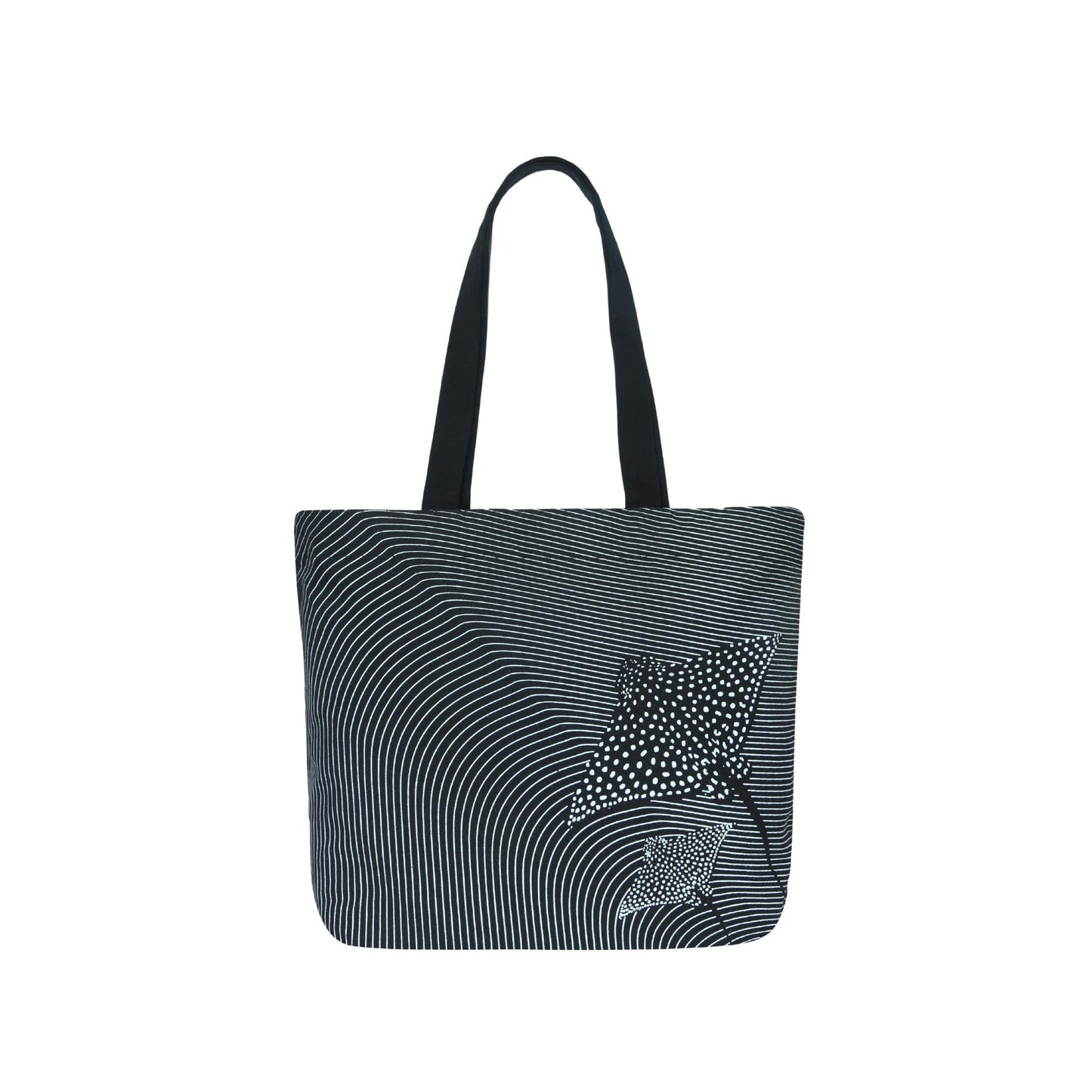 Ecoright Large Canvas Tote Bag for Women, Zipper Handbags for Women Inner Pocket for Shopping, Office & Daily Use