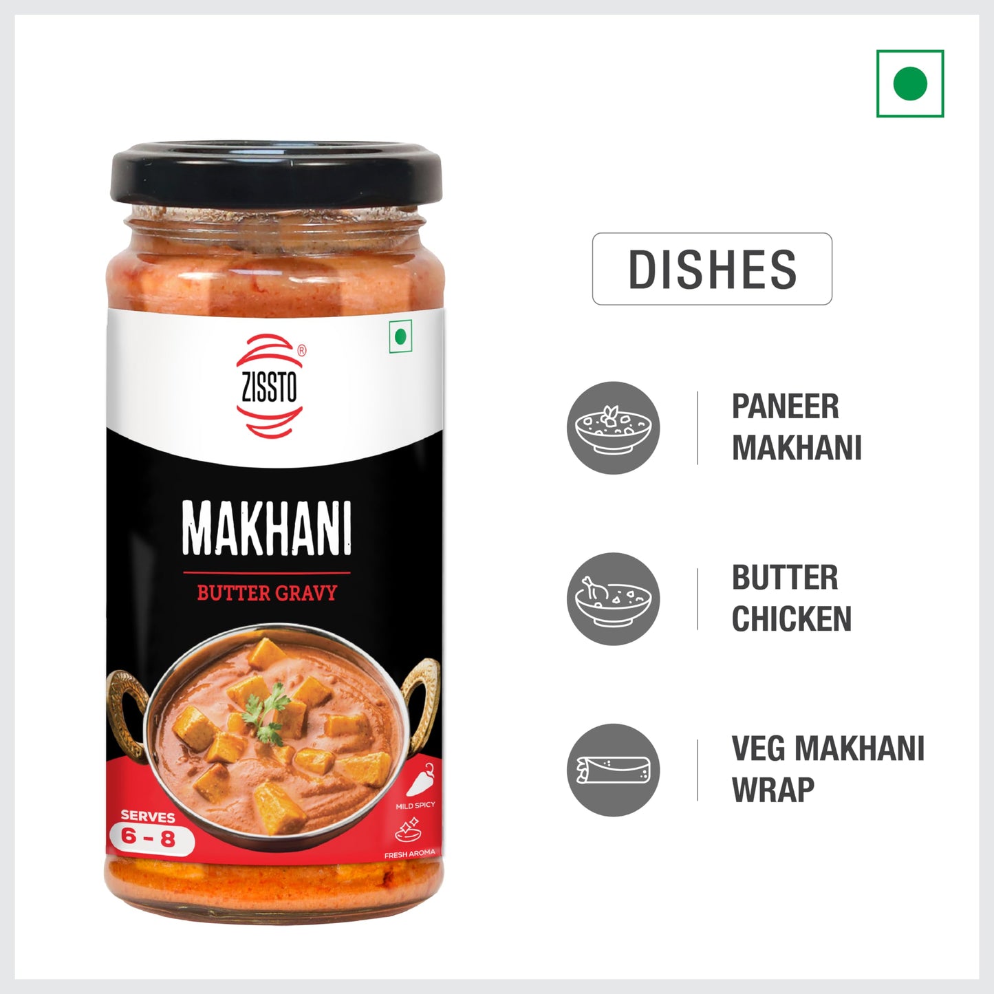 Zissto Tikka Masala Paste | Ready To Cook Mix Gravy | 250gms Serves 6-8 People | All Purpose Gravy Chicken Tikka Masala, Paneer Tikka Masala, Tikka Sandwich, Paneer Kathi Roll