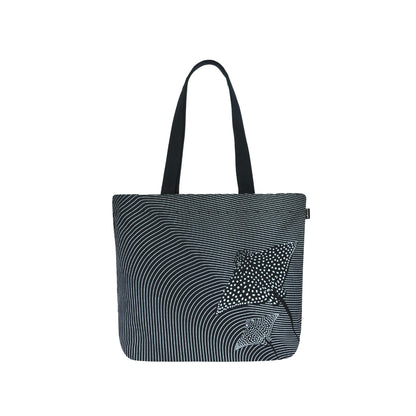 Ecoright Large Canvas Tote Bag for Women, Zipper Handbags for Women Inner Pocket for Shopping, Office & Daily Use
