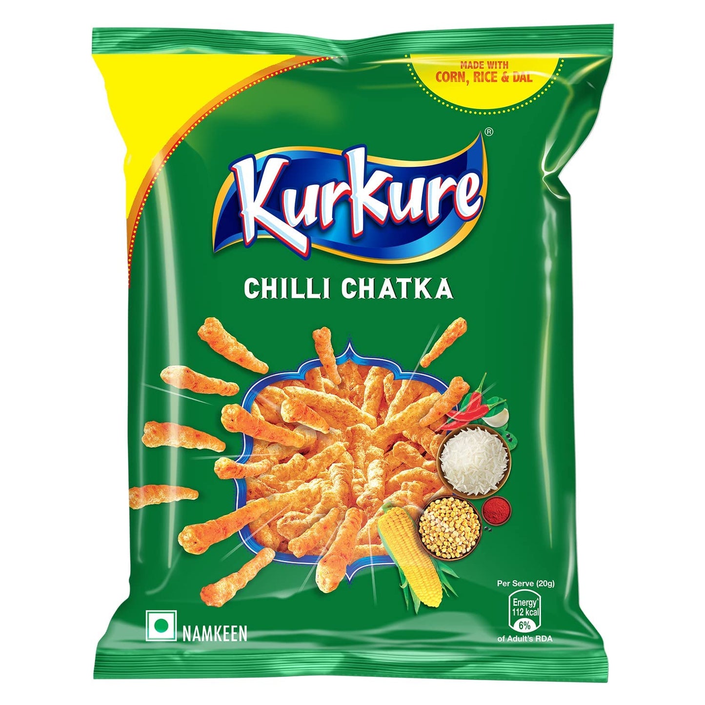 Kurkure Masala Munch Indian Chips Pack of 3