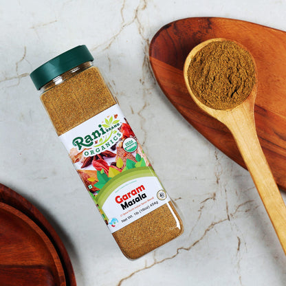 Rani Garam Masala Indian 11-Spice Blend 3oz (85g) PET Jar ~ All Natural, Salt-Free | Vegan | No Colors | Gluten Friendly | NON-GMO | Kosher | Indian Origin