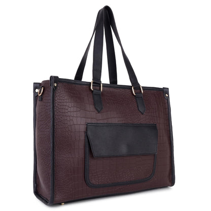 LEGAL BRIBE Wide Crock Tote Bag