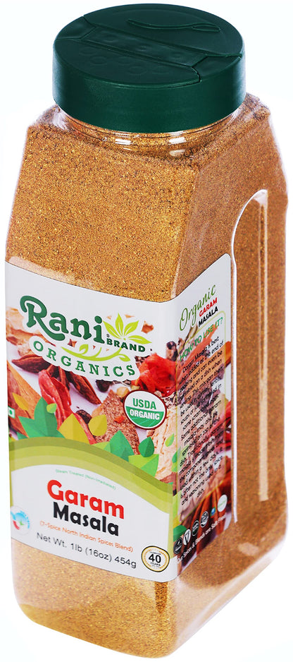Rani Garam Masala Indian 11-Spice Blend 3oz (85g) PET Jar ~ All Natural, Salt-Free | Vegan | No Colors | Gluten Friendly | NON-GMO | Kosher | Indian Origin