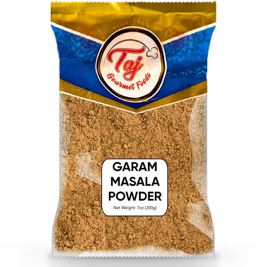 TAJ Garam Masala Powder 7oz | Unique Blend of Spices | Authentic Indian Spices
