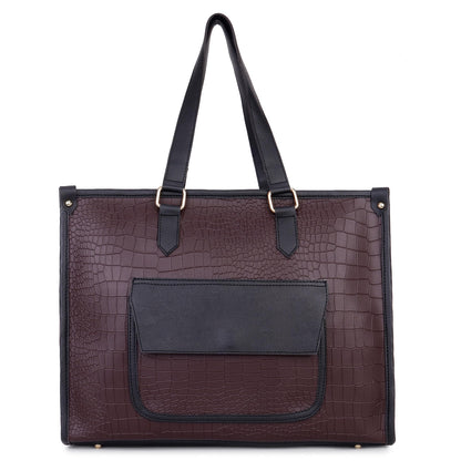 LEGAL BRIBE Wide Crock Tote Bag