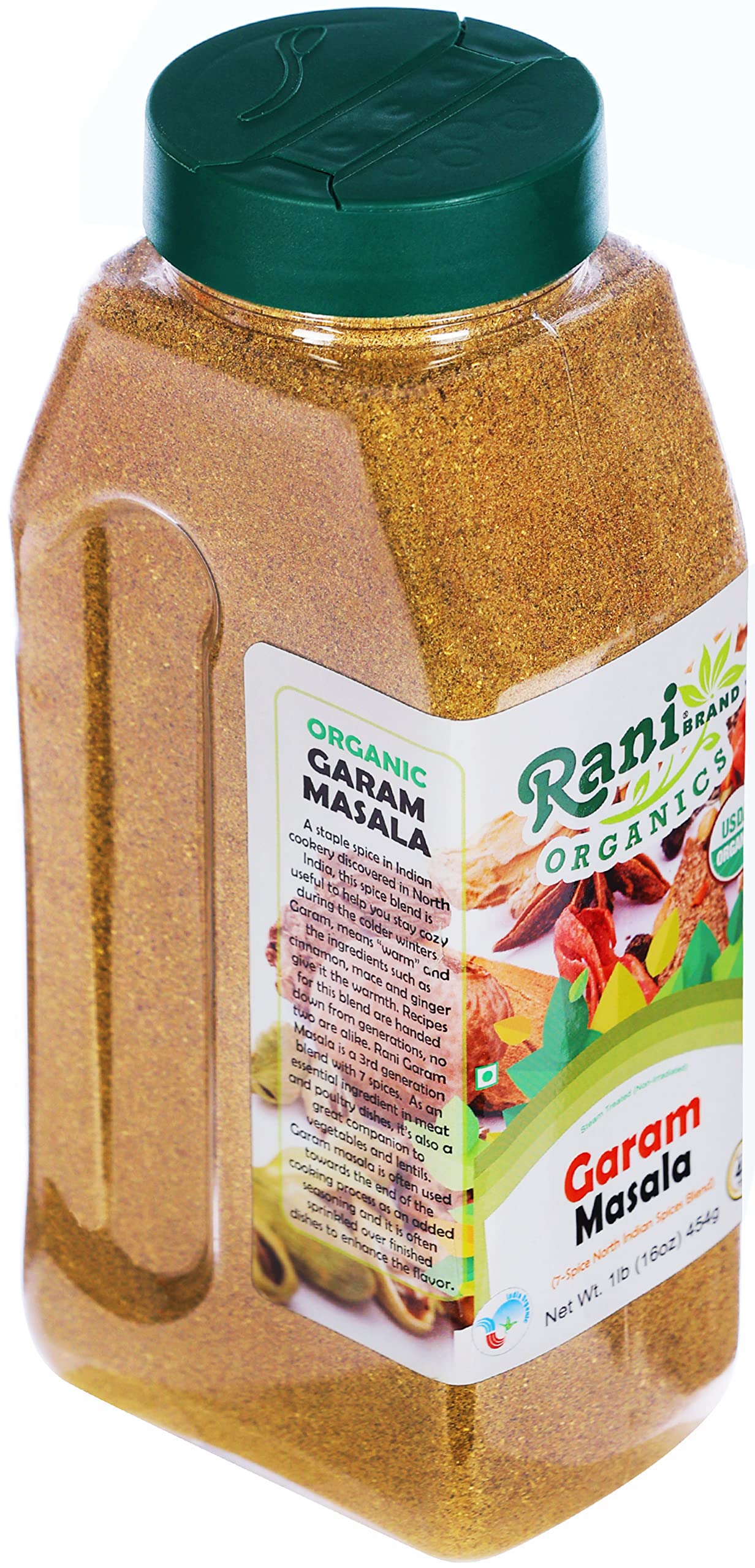 Rani Garam Masala Indian 11-Spice Blend 3oz (85g) PET Jar ~ All Natural, Salt-Free | Vegan | No Colors | Gluten Friendly | NON-GMO | Kosher | Indian Origin