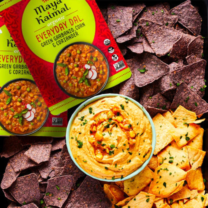 Maya Kaimal Foods - Organic Indian Everyday Dal - 6 pack variety of 10oz Ready to Eat Meals - Fully Cooked - Vegan - Kosher - Microwavable - made from Lentils, Beans, Squash, Coconut, Peas
