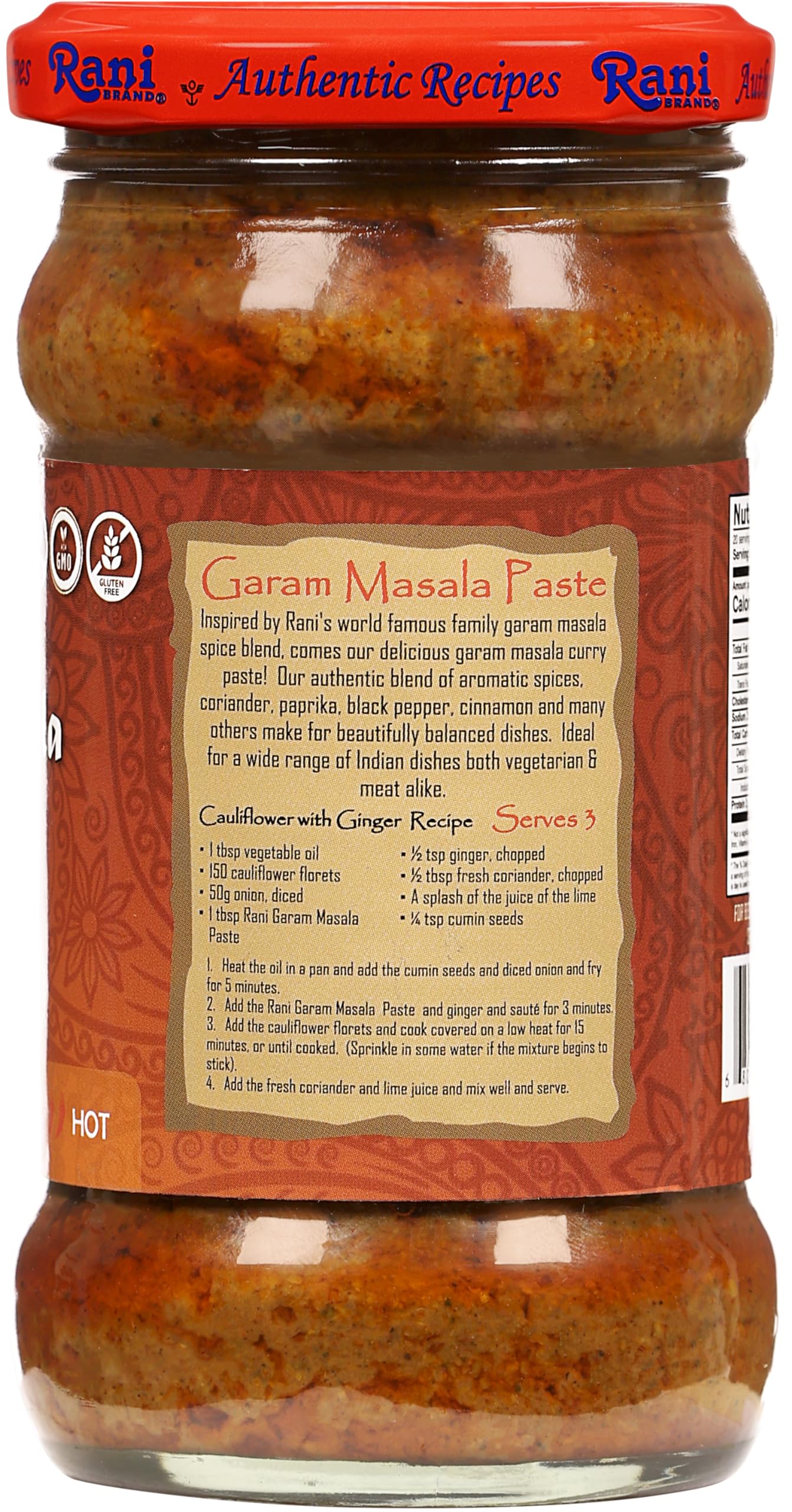 Rani Garam Masala Indian 11-Spice Blend 3oz (85g) PET Jar ~ All Natural, Salt-Free | Vegan | No Colors | Gluten Friendly | NON-GMO | Kosher | Indian Origin