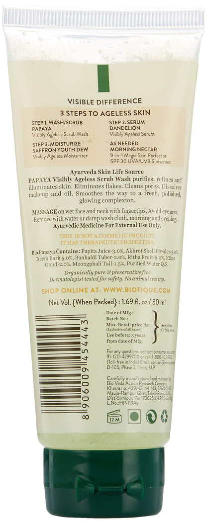 Biotique Bio Apricot Refreshing Body Wash, 190ml And Biotique Bio Honey Gel Refreshing Foaming Face Cleanser, 120ml