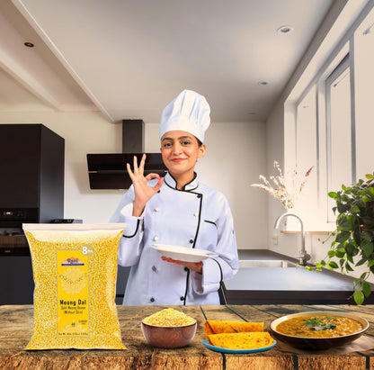 Rani Moong Whole (Ideal for cooking & sprouting, Whole Mung Beans with skin) Lentils Indian 64oz (4lbs) 1.81kg Bulk ~ All Natural | Gluten Friendly | Non-GMO | Kosher | Vegan | Indian Origin