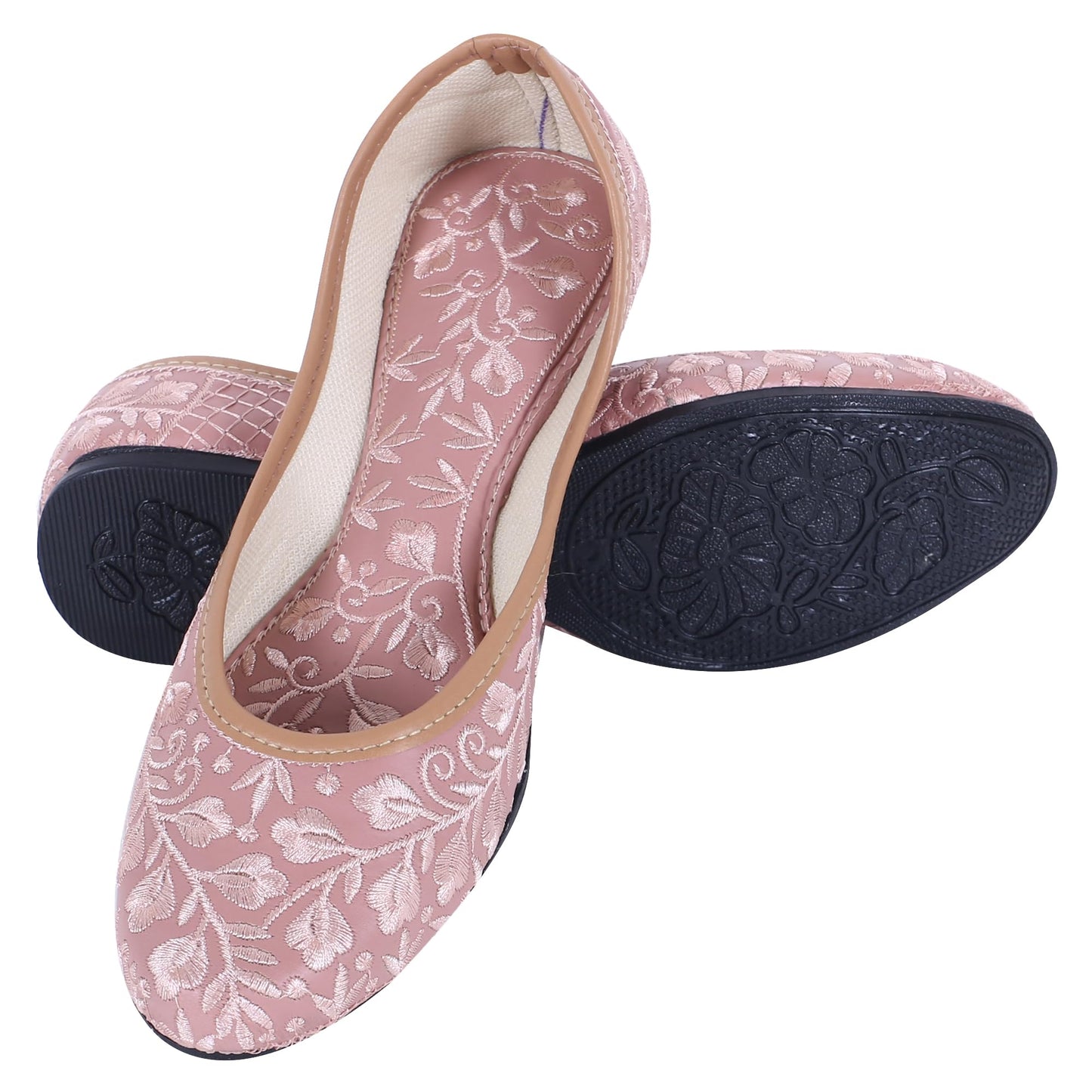 DFR Woman Embroidered Punjabi Mojari Jutti Juti for Women Shoe