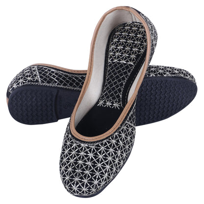 DFR Woman Embroidered Punjabi Mojari Jutti Juti for Women Shoe