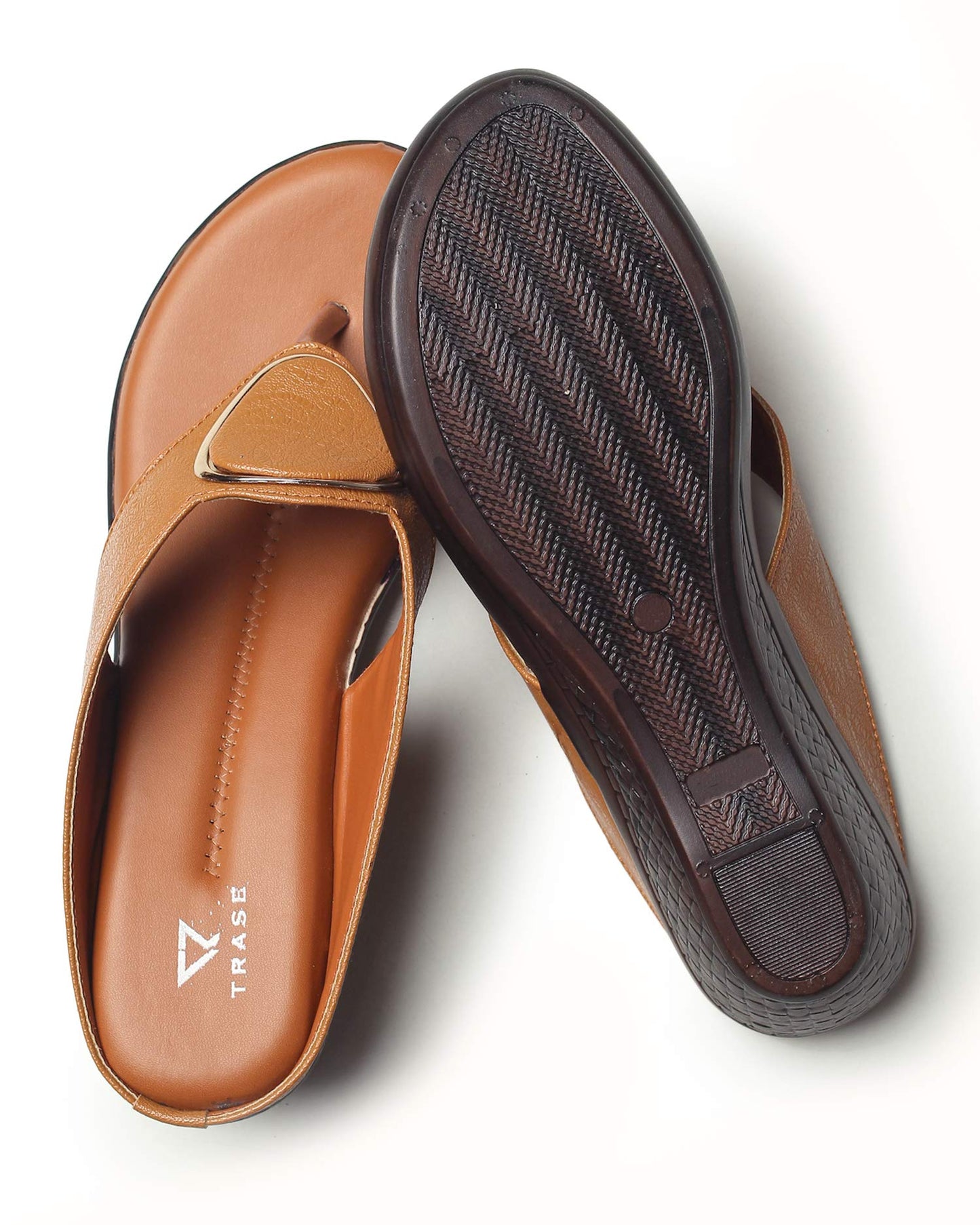 TRASE Women's Fashion Sandal | Faux Leather, Comfortable & Stylish Wedges | Ideal for Casual & Formal Occasions 2 inches heel