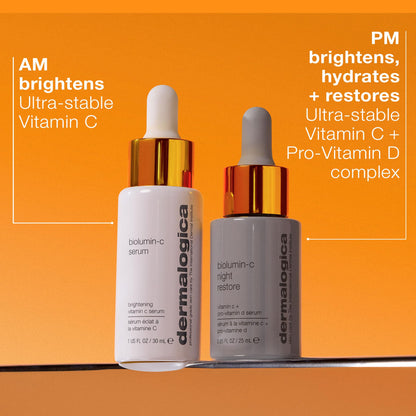 Dermalogica Biolumin-C Serum, Vitamin C Dark Spot Serum for Face with Peptide and AHA - Exfoliates and Reduces Unbalanced Pigmentation for Brighter, Firmer Skin