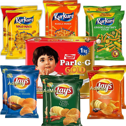 Exotic World Indian Snacks Box Party Mix Combo 2