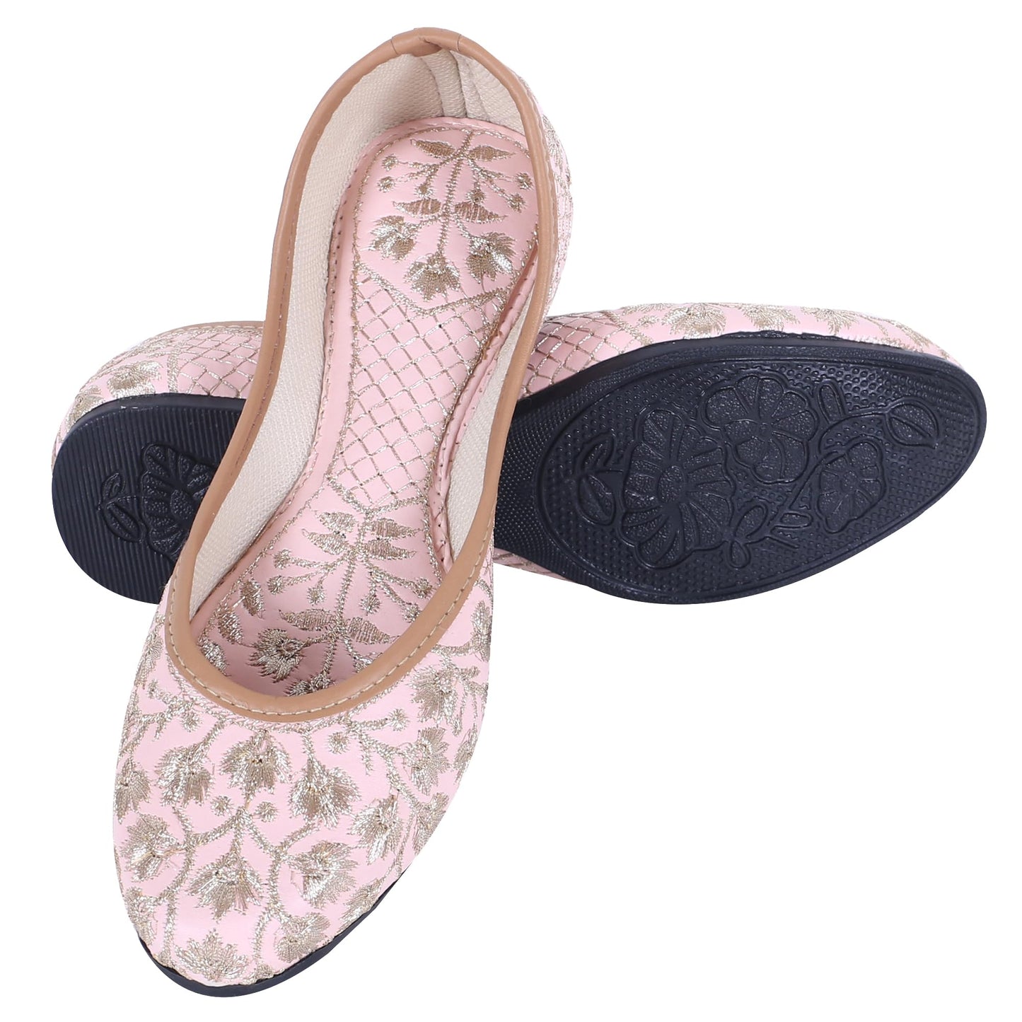 DFR Woman Embroidered Punjabi Mojari Jutti Juti for Women Shoe