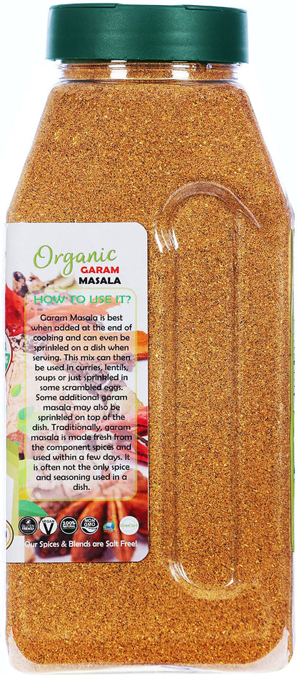 Rani Garam Masala Indian 11-Spice Blend 3oz (85g) PET Jar ~ All Natural, Salt-Free | Vegan | No Colors | Gluten Friendly | NON-GMO | Kosher | Indian Origin