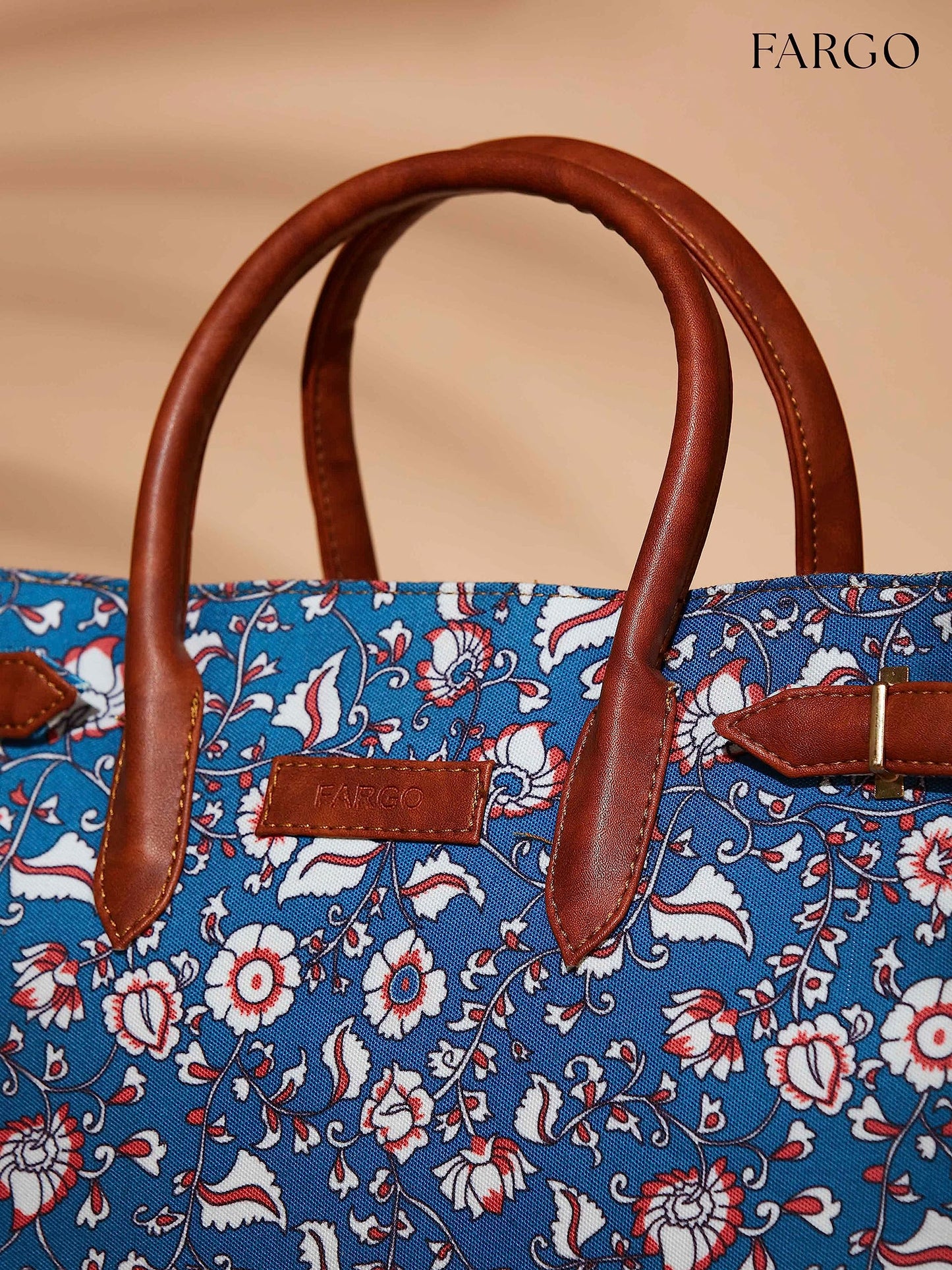 Fargo Canvas Laptop Handbag For Women - Stylish & Durable Tote Bag, Fits 15-Inch Laptop