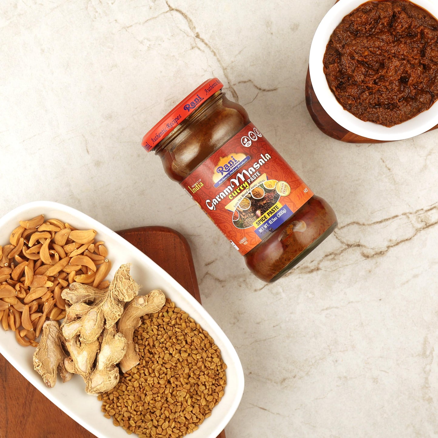 Rani Garam Masala Indian 11-Spice Blend 3oz (85g) PET Jar ~ All Natural, Salt-Free | Vegan | No Colors | Gluten Friendly | NON-GMO | Kosher | Indian Origin