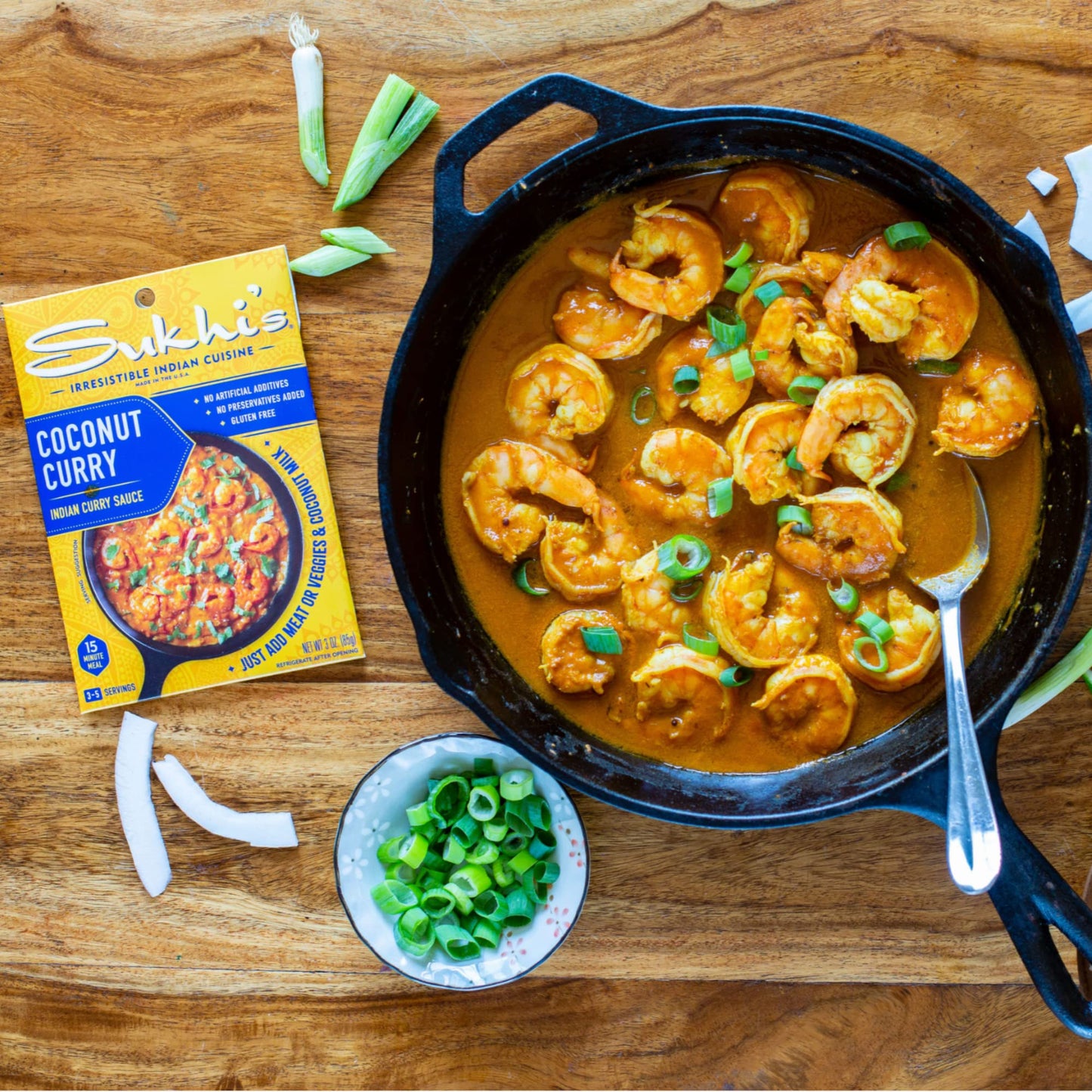 Sukhi's Indian Curry Paste - Chicken Tikka Masala Sauce 3oz (Pack of 6) 84 Servings - Gluten Free Food Indian Curry Sauce with Indian Spices