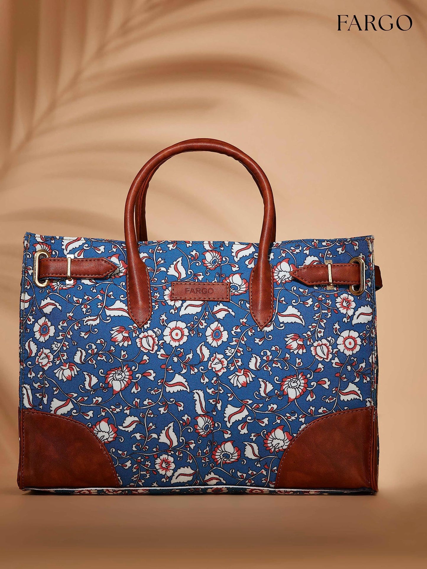 Fargo Canvas Laptop Handbag For Women - Stylish & Durable Tote Bag, Fits 15-Inch Laptop