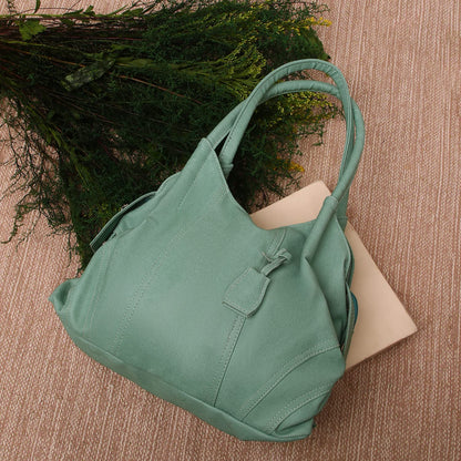 Fostelo Women's Vegan Leather Style Diva Handbag Shoulder Hobo Bag Ladies Purse (Large)